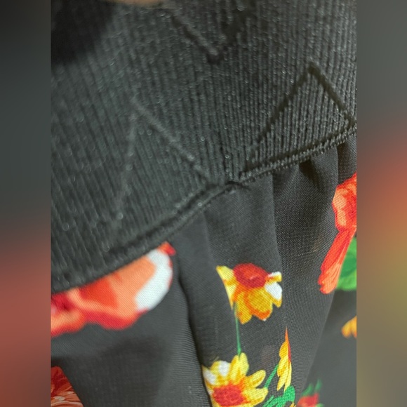 LuLaRoe Floral Print Maxi Skirt - Picture 12 of 13